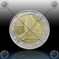 2 EVRO NEMČIJA 2023 "HAMBURG" UNC